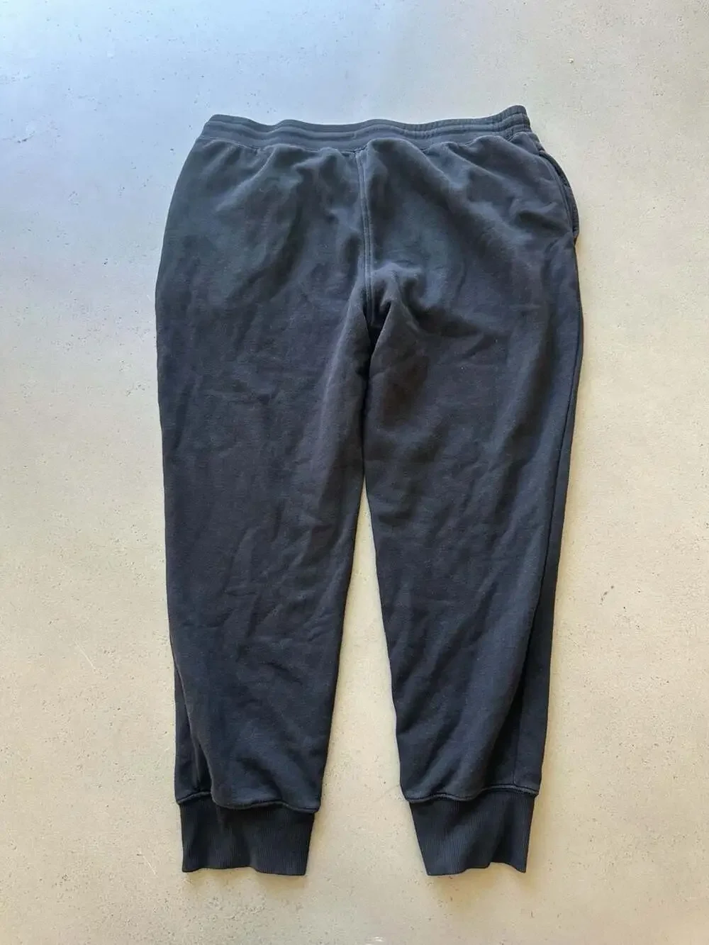 The North Face Men's Logo Embroidered Fleece Jogger Sweatpants Black XL
